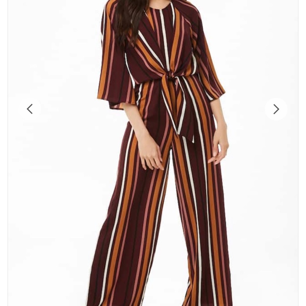 Front Tie Jumpsuit